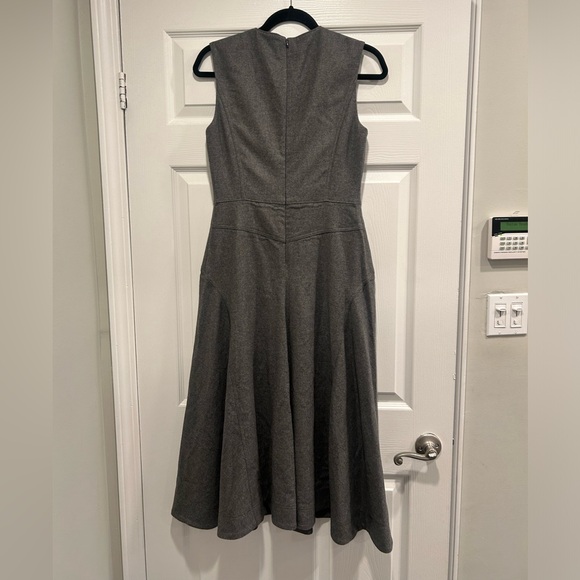 Veronica beard Karrigan Sleeveless A-Line Midi Dress - Picture 6 of 7